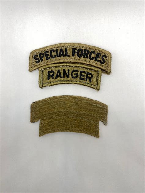 Ocp Airborne Tab Ranger Tab Sapper Tab Special Forces Etsy