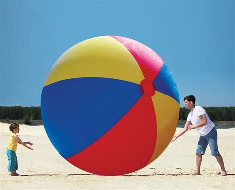 Gigantic Inflatable Beach Ball Fun Stuff Toys