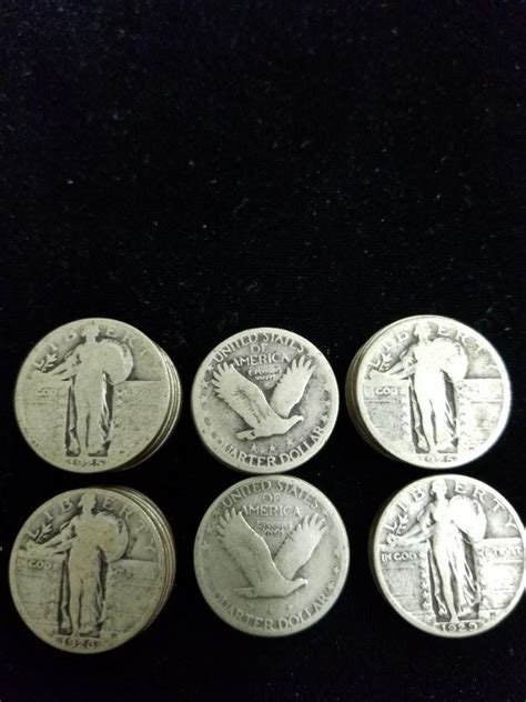 Item 50 Standing Liberty Silver Quarters