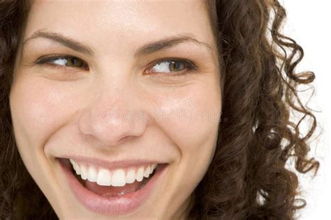 Head Shot Of Woman Smiling Stock Image Image Of Young 5945337