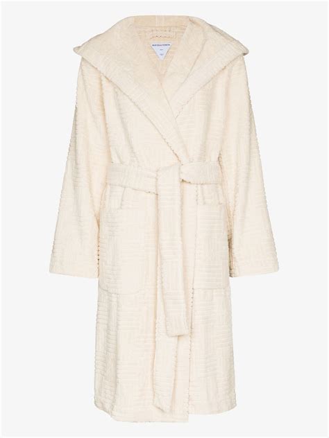 Bottega Veneta Cotton Terry Robe Browns