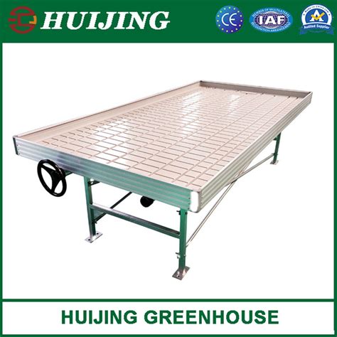 Movable Benches 4x8ft Ebb And Flow Table Rolling Greenhouse Flood Tray