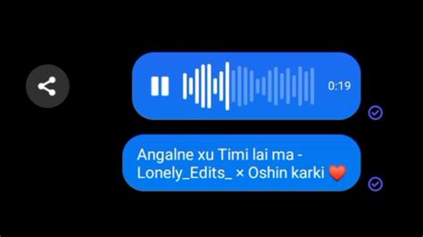 Angalne Xu Timi Lai Ma Lonelyedits×oshin Karki Lonelyedits Oshinkarki Youtube
