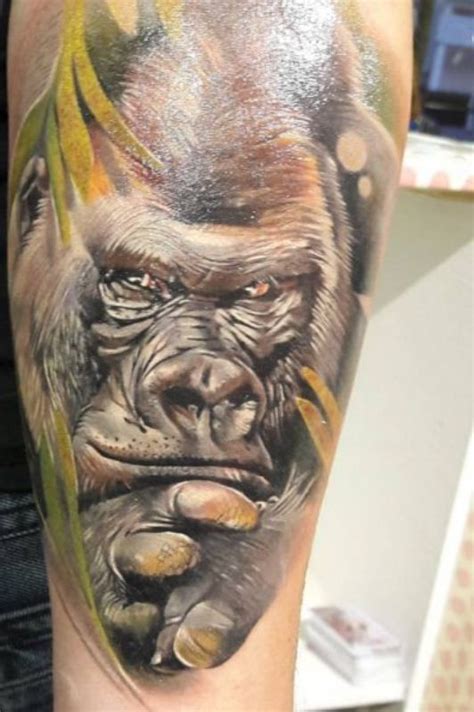 50 Amazing Gorilla Tattoos With Meaning University Vip