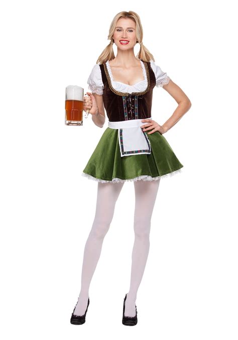 Womens Bavarian Girl Costume