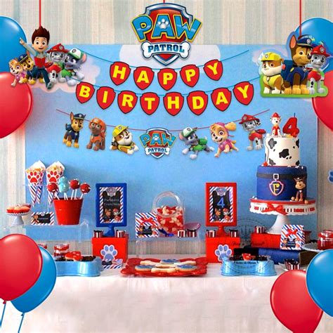 Instant Download Paw Patrol Birthday Party Printable