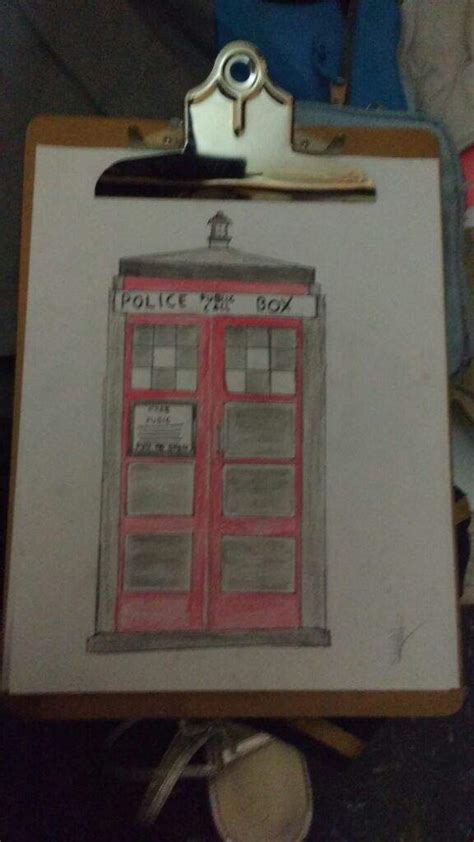 A Red Tardis Doctor Who Amino