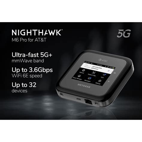 Netgear Nighthawk M Pro G Mr Wifi E Unlocked Mobile Hotspot