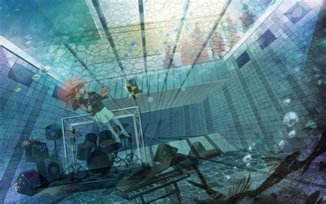 Masaki Original Anime Wallpaper Cutie Underwater Phi Stars