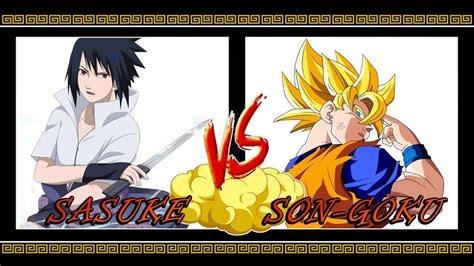 Goku Vs Sasuke Uchiha Round 13 Youtube