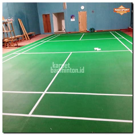 Harga Lapangan Badminton dengan Lantai Vinyl Terbaik Standar BWF | Raga
