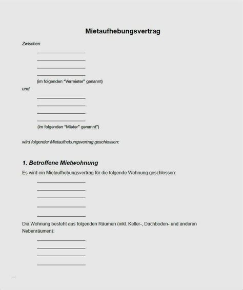 Das arbeitsverhältnis wäre aber sowieso durch die befristung ende april erloschen, muss ich dann überhaupt einen kündigung schreiben? Einfacher Aufhebungsvertrag Vorlage Kostenlos 16 ...