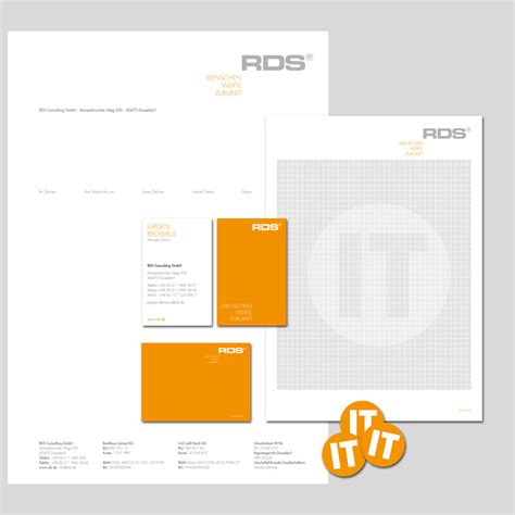 These projects are typically arranged on a contingency basis with no fees to our clients unless we are successful. RDS CONSULTING | Geschäftsausstattung - GRAFIK FÜR ALLE