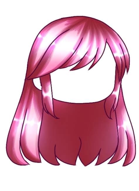 Gacha Life Hair Base Transparent