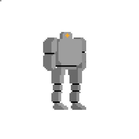 Pixilart Cute Robot By Pixel Knight
