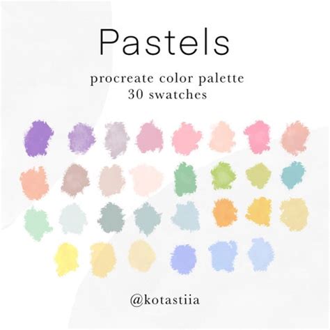 Earth Tones Color Palette 30 Handpicked Swatches For Etsy