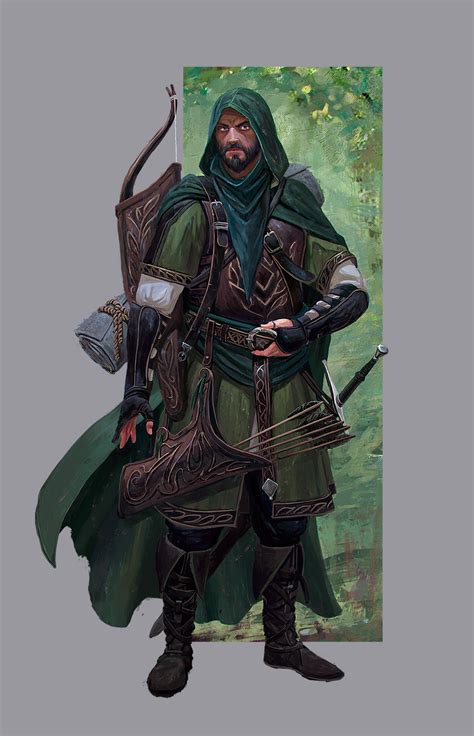 My Dandd Character Art Collection Male Humanoid Characters Part 1