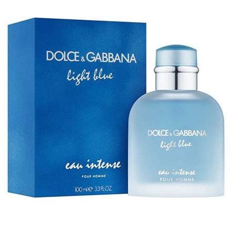 Dolce Gabbana Light Blue Eau Intense Pour Homme Eau De Parfum Ml