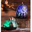 Color Changing Lighted Halloween Pumpkin Tall  PlowHearth