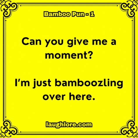 125 Bamboo Puns Laugh Lore