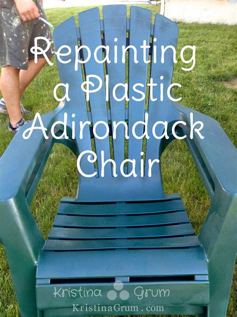 Shop wayfair for all the best plastic adirondack chairs. Repainting a Plastic Adirondack Chair - Thriving Parents