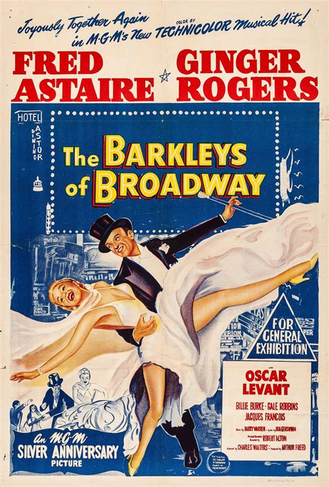 The Barclays Of Broadway 1949 Fred Astaire Ginger Rogers Fred And