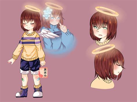 Frisk Heavenhell Character Design Complete By Kurobunch On Deviantart