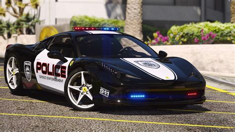 Ferrari Police Car