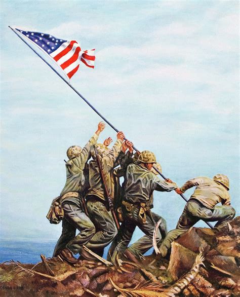 flag iwo jima wallpapers wallpaper cave