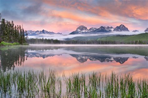 Little Redfish Lake Sawtooth Mountains Alan Majchrowicz Photography