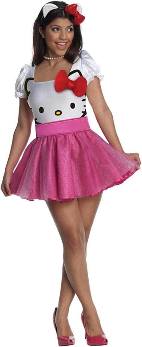 Rubbies Disfraz De Hello Kitty Para Mujer Talla M 211181 Amazones Juguetes Y Juegos