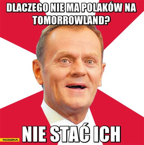 Dlaczego nie ma Polaków na Tomorrowland? Nie stać ich Tusk - Paczaizm.pl