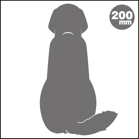 BIG silhouette sticker / Golden Retriever back facing 200 ...