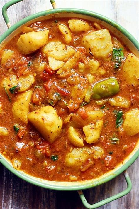 Potato Curry Recipe With Step By Step Photos A Quick And Simple South