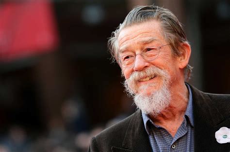 John Hurt British Actor Who Played Desperate Eccentric Characters