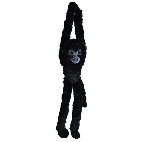 Wild Republic Spider Monkey Black Monkey Stuffed Animal Plush Toy