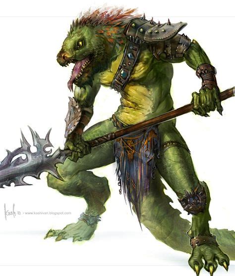 17 Lizardfolk Barbarian Ideas Fantasy Creatures Fantasy Characters