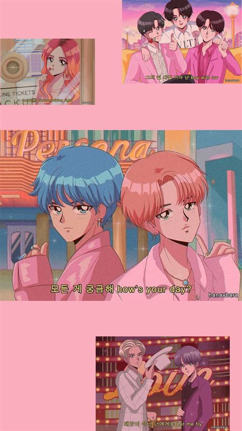 Most Beautiful Aesthetic Anime Wallpaper Iphone Bts