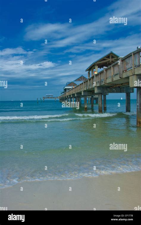 Pier 60 Clearwater Beach Florida Stock Photo Alamy