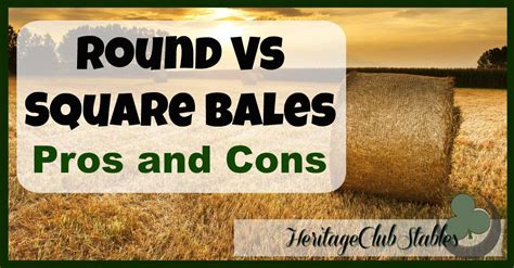 Round Bales Verses Square Bales