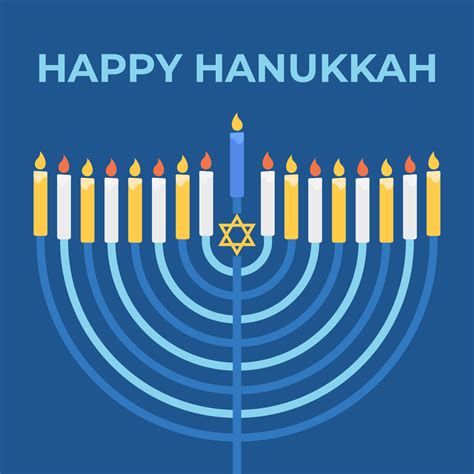 Happy Hanukkah 265540 Vector Art At Vecteezy