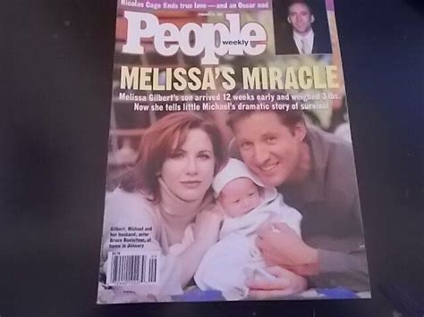 Melissa Gilbert Nicolas Cage People Magazine 1996 Ebay