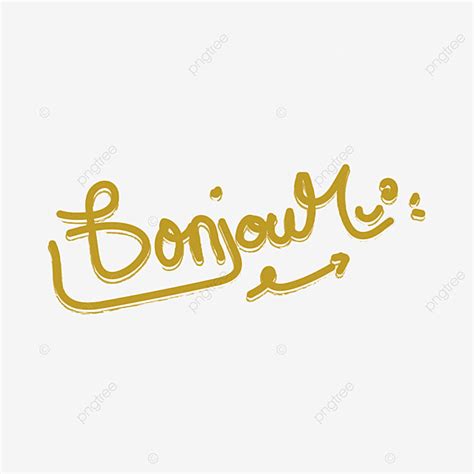 Bonjour Lindo Texto Png Dibujos Bonjour Lindo Texto Png Y Vector