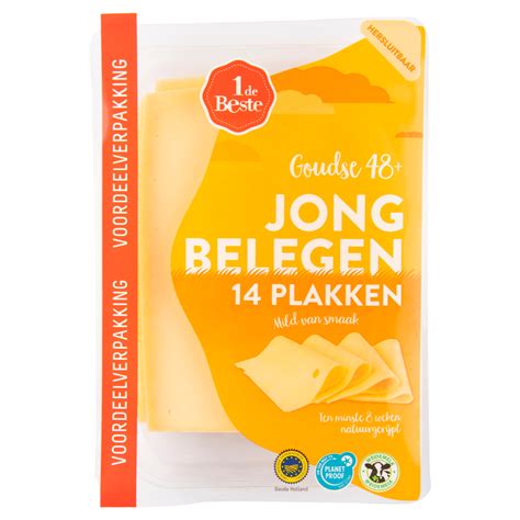 1 de Beste Jong belegen kaas 48+ voordeelverpakking | DekaMarkt