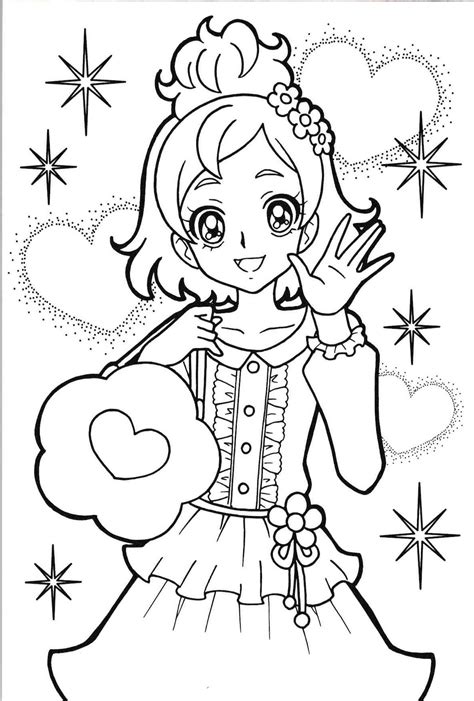 This time were visiting glitter force. Glitter Force Coloring Games - Free Coloring Page