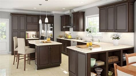 It's really a dark brown that is usually mistaken to be a true black. Espresso_Shaker_Kitchen_Cabinets - AFK Naples