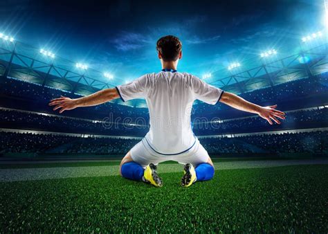 Soccer Player In Action Stock Photo Image Of Adult Outdoor 50950286