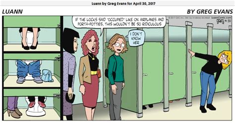 Luann Toilet Humor The Bernice Pee Pee Strip The Daily Cartoonist