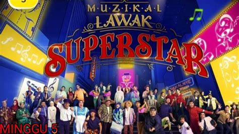Muzikal lawak superstar minggu 5 | kumpulan heart. Live Streaming Muzikal Lawak Superstar 2019 Minggu 5 - OH ...