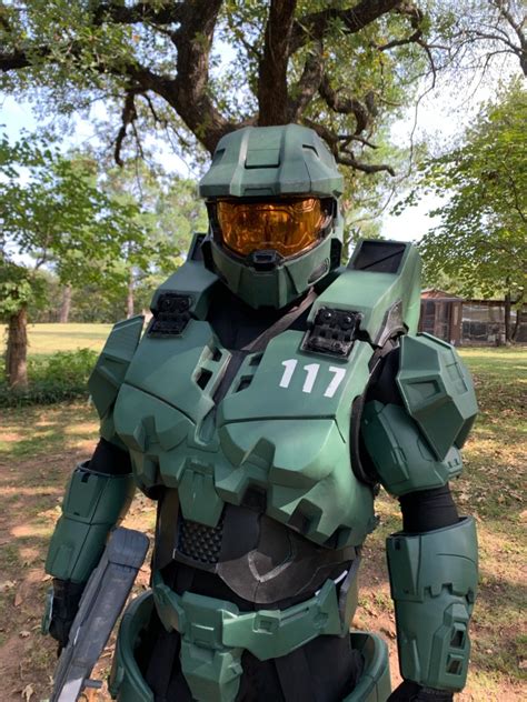Finished Halo Infinite Chief Armor Halo Costume And Prop Maker